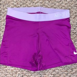 Women’s medium Nike Pro shorts
